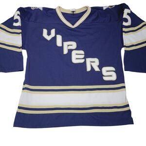 Vintage Vipers Yang #5 AK Game Hockey Game Jersey Men's Medium Stitched